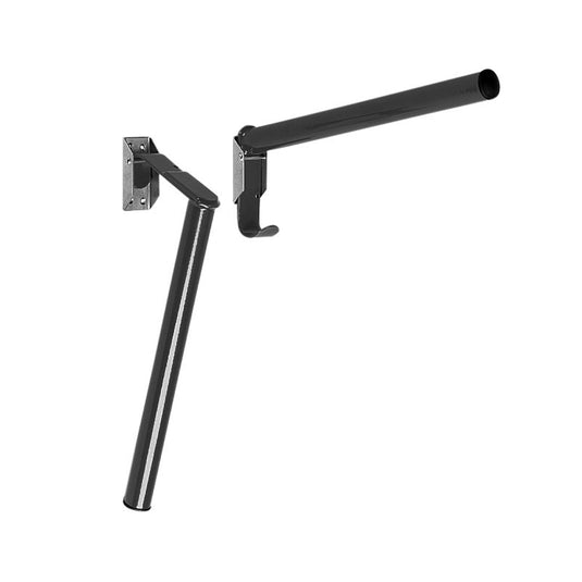 STUBBS Folding Pole Saddle Rack (S18P) - Black - Ashurst Equestrian & Country