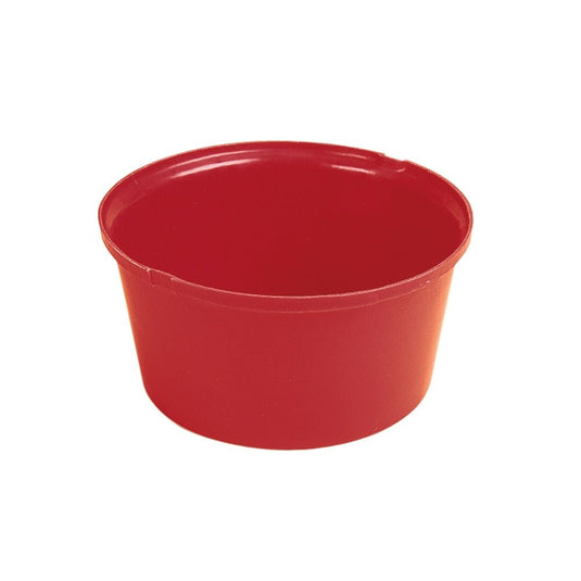 STUBBS Heavy Duty Feed Bowl (S6P) - Red - Ashurst Equestrian & Country