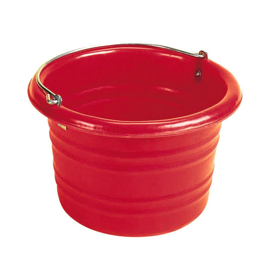 STUBBS Jumbo Feed/Water Bucket (S43) - Red - Ashurst Equestrian & Country