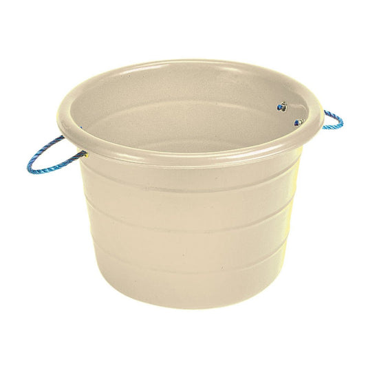 STUBBS Large Manure Bucket (S44) - White - Ashurst Equestrian & Country