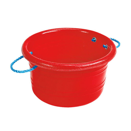 STUBBS Medium Manure Bucket (S44A) - Red - Ashurst Equestrian & Country