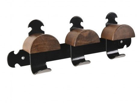 STUBBS Retro Triple Bridle Rack (S20773) - Ashurst Equestrian & Country