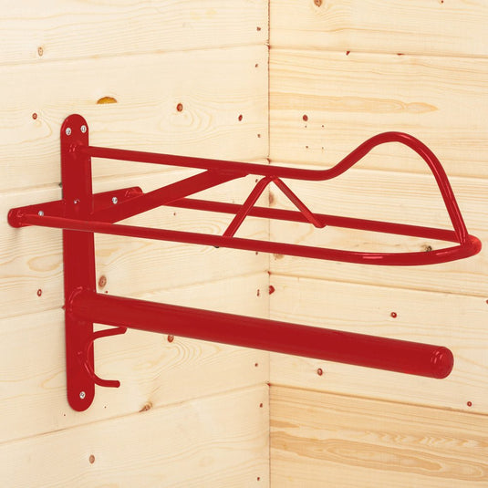 STUBBS Saddle & Numnah Rack (S19W) - Red - Ashurst Equestrian & Country