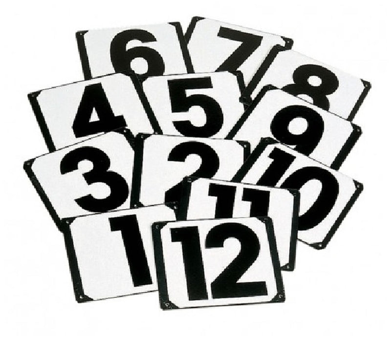 Load image into Gallery viewer, Stubbs Screw On Steel Plates Numbers - Ashurst Equestrian &amp; Country
