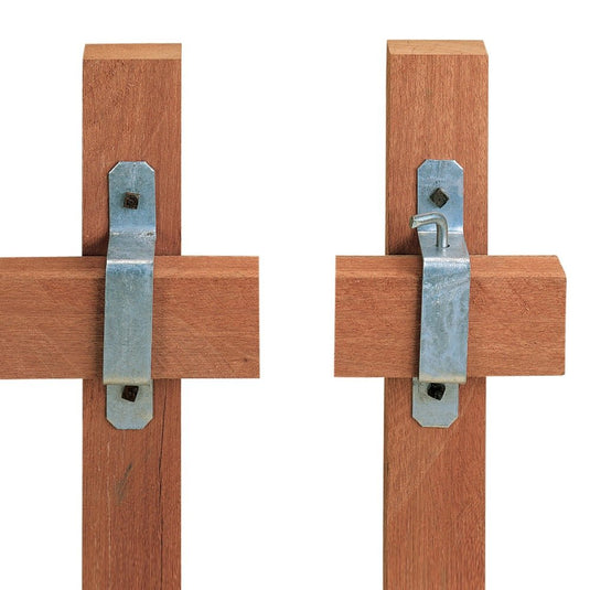 STUBBS Slip Rail Bracket Set (S122) - Ashurst Equestrian & Country