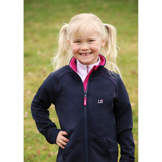 Sue Softshell Jacket Bylittle Rider Navy/Pink - Ashurst Equestrian & Country