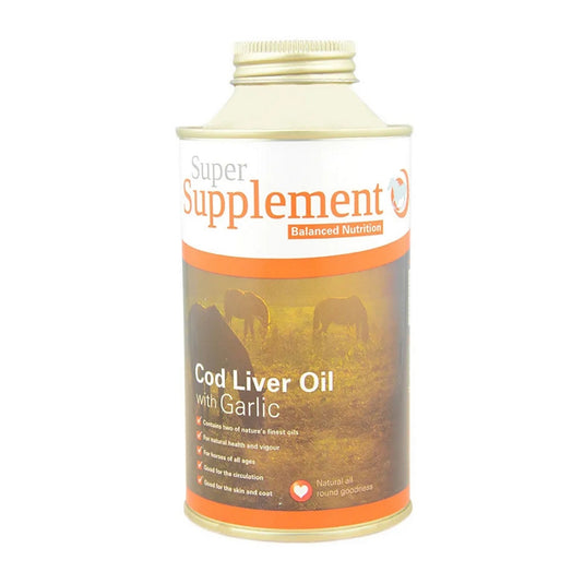 Super Supplement Cod Liver Oil With Garlic - Ashurst Equestrian & Country