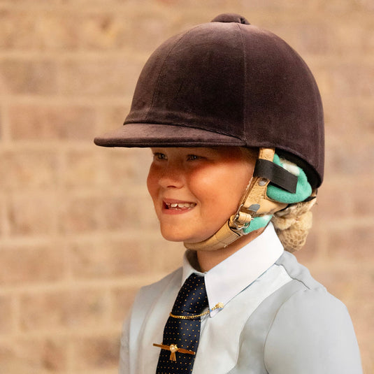 Supreme Products Dotty Fleece Ear Warmers Gorgeous Green - Ashurst Equestrian & Country