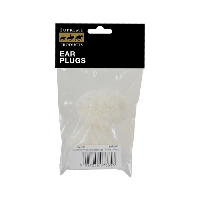 Load image into Gallery viewer, Supreme Products Fleeceearplugs White - Ashurst Equestrian &amp; Country
