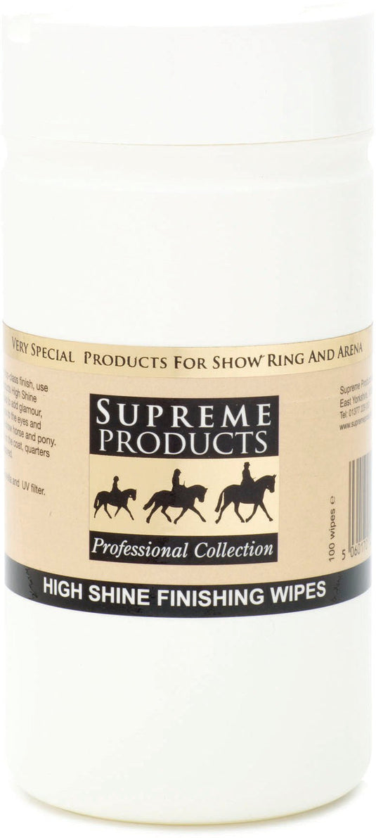 Supreme Products High Shine Finishing Wipes - 100 - Ashurst Equestrian & Country