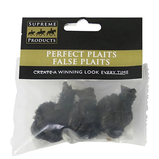 Supreme Products Perfect Plaits False Plaits Natural Black - Ashurst Equestrian & Country