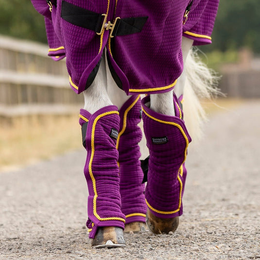 Supreme Products Royal Celebration Show Boots Purple - Ashurst Equestrian & Country