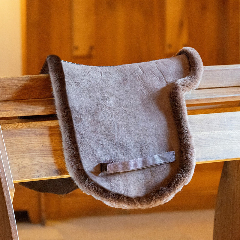 Load image into Gallery viewer, Supreme Products Sheepskin Numnah Brown - Ashurst Equestrian &amp; Country
