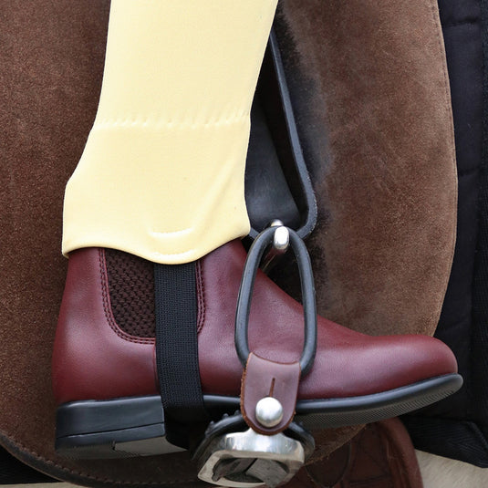 Supreme Products Show Ring Jodhpur Boots Junior Oxblood - Ashurst Equestrian & Country