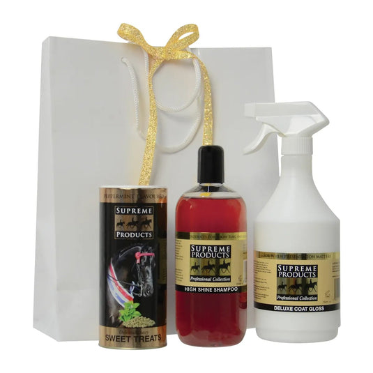 Supreme Products White Gift Bag High Shine Shampoo - Ashurst Equestrian & Country