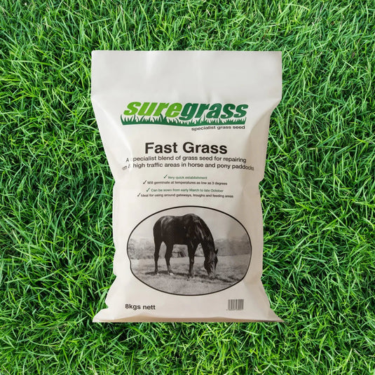 Suregrow Fast Grass Seed Mix 8kg - Ashurst Equestrian & Country