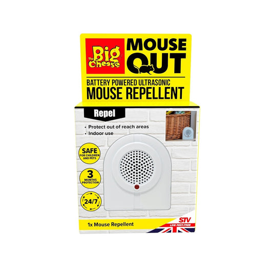 The Big Cheese Battery Powered Ultrasonic Mouse Repellent - Ashurst Equestrian & Country