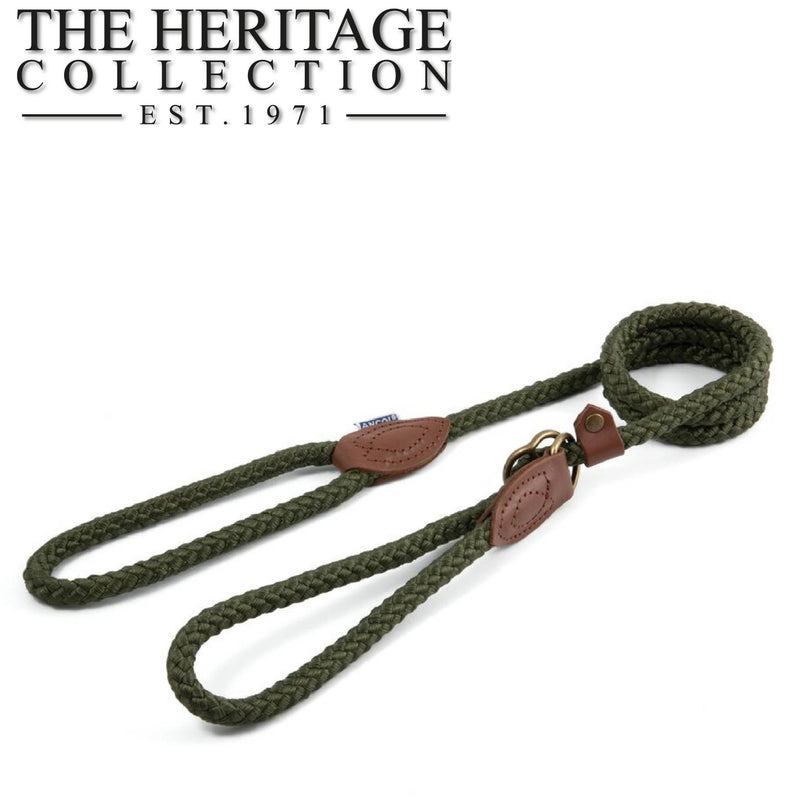 Load image into Gallery viewer, The Heritage Collection Rope Slip Lead with Halter - Ashurst Equestrian &amp; Country
