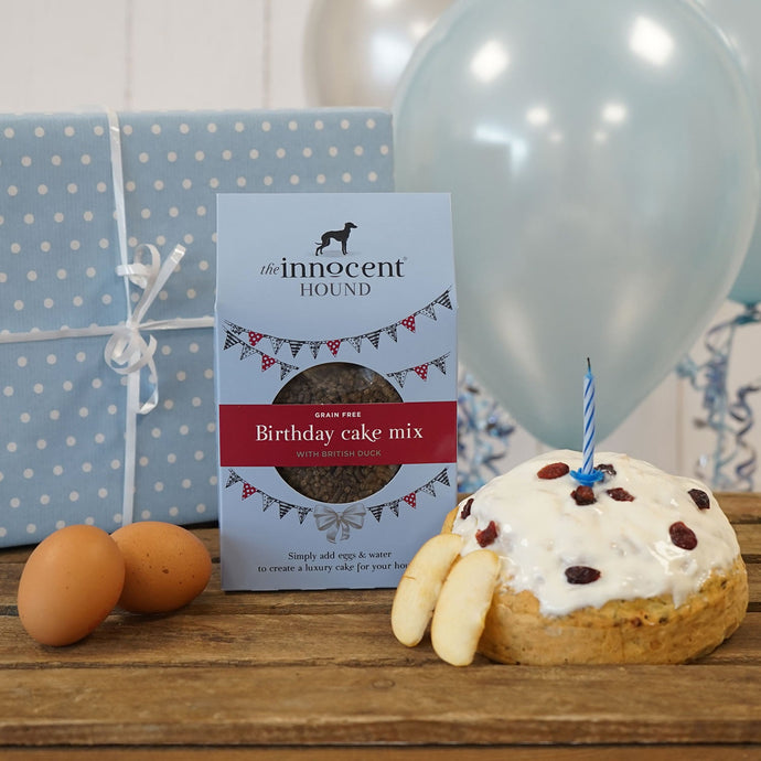 The Innocent Hound Birthday Cake Mix With British Duck - Ashurst Equestrian & Country