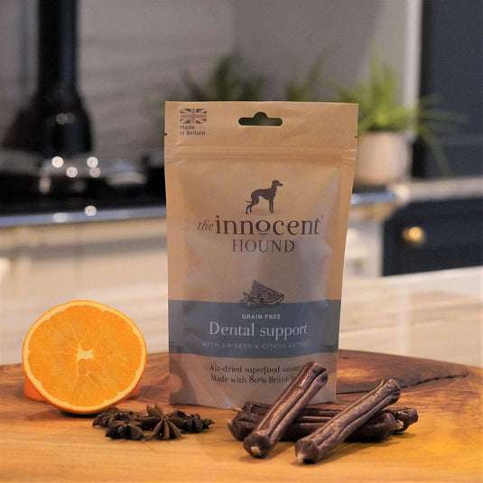 The Innocent Hound Dental Support Sausage Treats - Ashurst Equestrian & Country