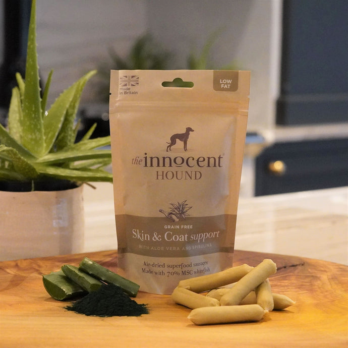 The Innocent Hound Skin & Coat Support Sausage Treats - Ashurst Equestrian & Country