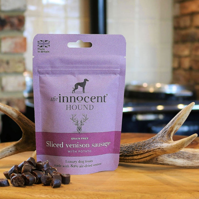 The Innocent Hound Sliced Venison Sausage With Potato Treats - Ashurst Equestrian & Country
