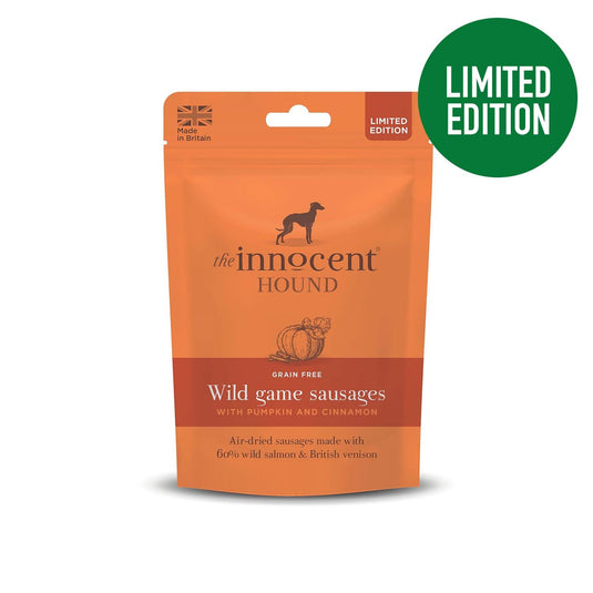 The Innocent Hound Wild Game Sausages Pumpkin & Cinnamon - Ashurst Equestrian & Country
