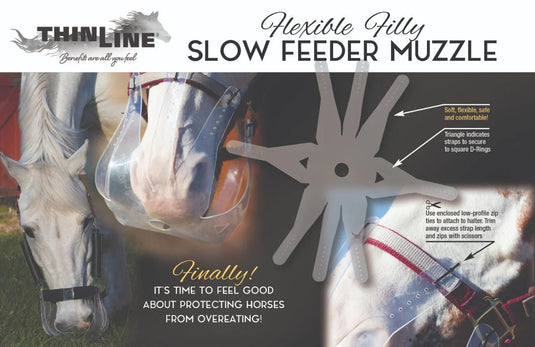 ThinLine Restricted Grazing Muzzle - Ashurst Equestrian & Country