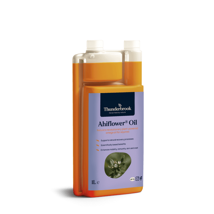 Thunderbrook Ahiflower® Oil 1Litre - Ashurst Equestrian & Country