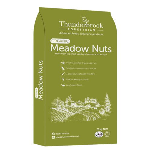 Thunderbrook Organic Meadow Nuts 20kg - Ashurst Equestrian & Country