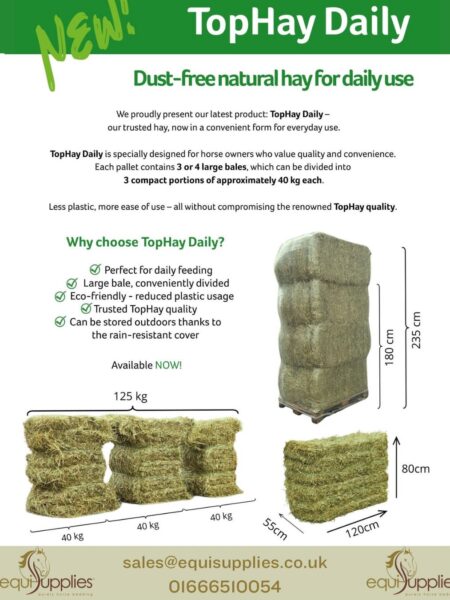 Load image into Gallery viewer, Top Hay Daily - Bulk Meadow Hay - Ashurst Equestrian &amp; Country
