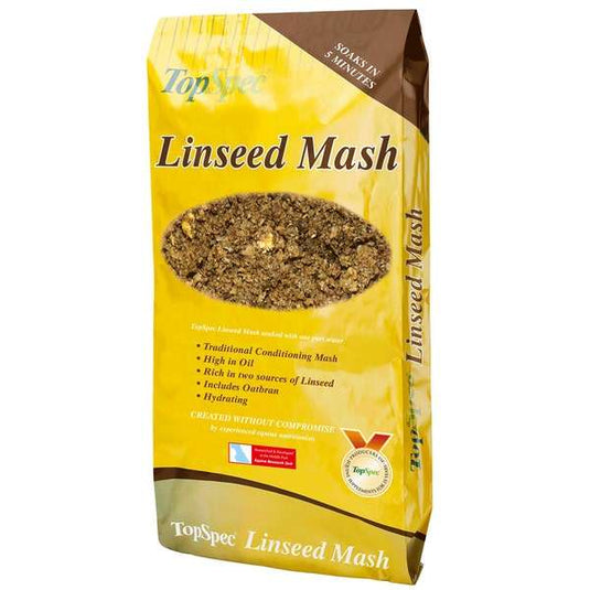 TopSpec Linseed Mash 20kg - Ashurst Equestrian & Country