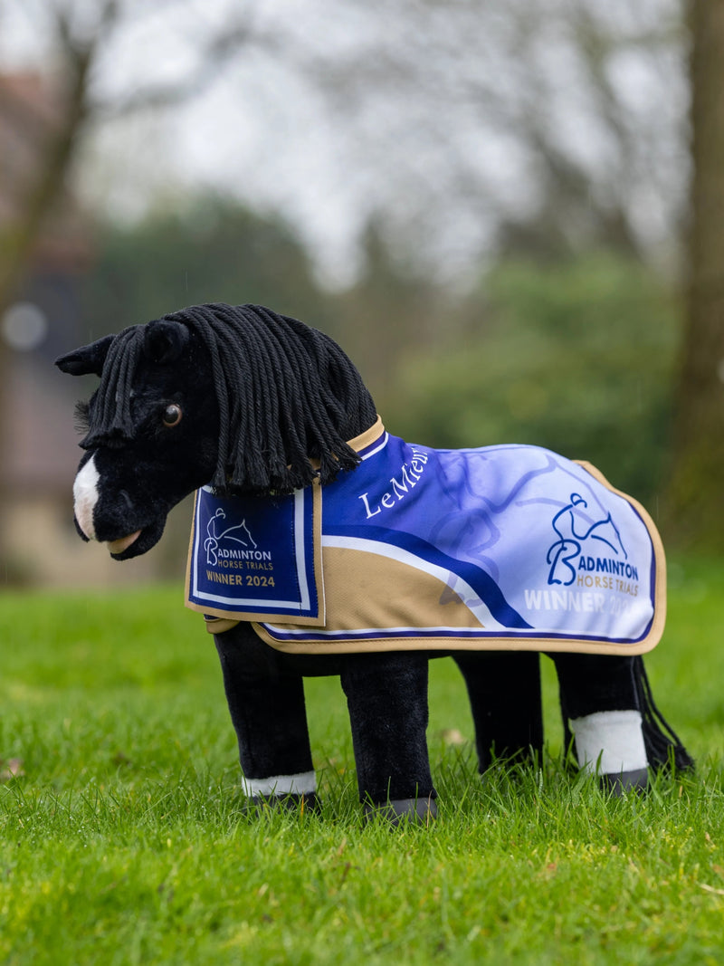 Load image into Gallery viewer, Toy Pony Winners Rug Navy - Ashurst Equestrian &amp; Country
