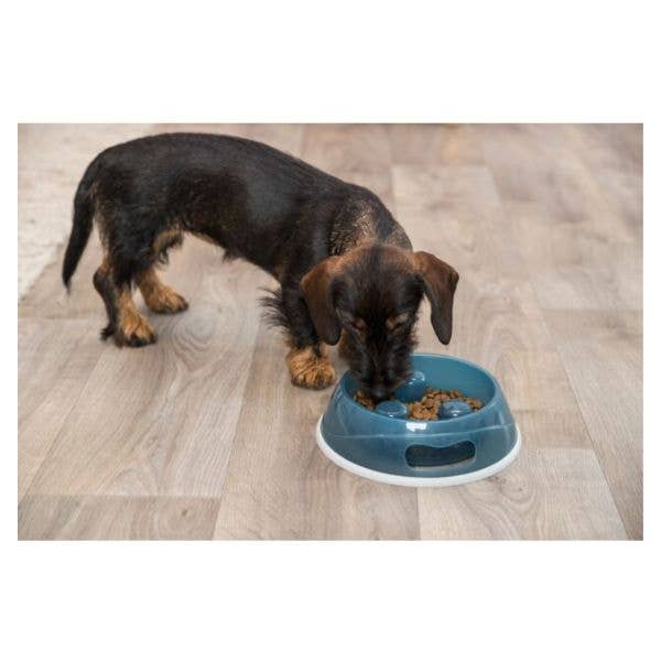 Load image into Gallery viewer, Trixie Slow Feeding Plastic/TPR Dog Bowl - Ashurst Equestrian &amp; Country
