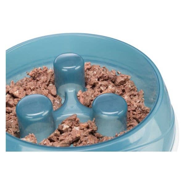 Load image into Gallery viewer, Trixie Slow Feeding Plastic/TPR Dog Bowl - Ashurst Equestrian &amp; Country
