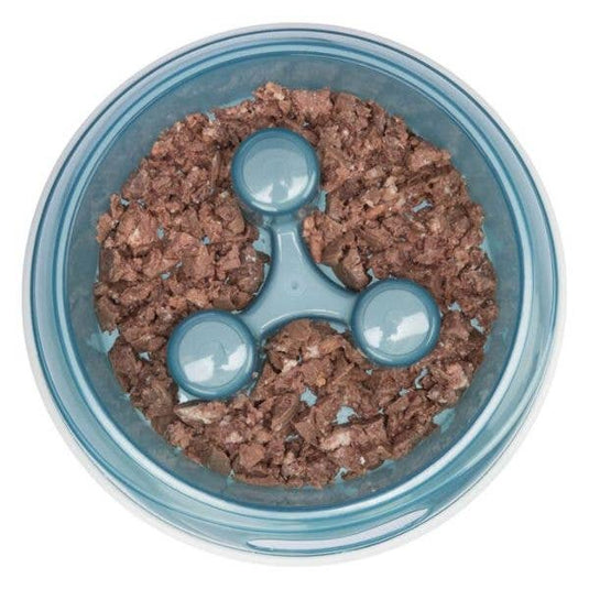 Trixie Slow Feeding Plastic/TPR Dog Bowl - Ashurst Equestrian & Country