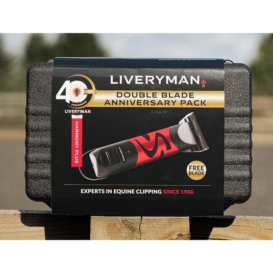 Liveryman Harmony Plus with Wide Fine Blade 2.4mm Double Blade Anniversary Pack
