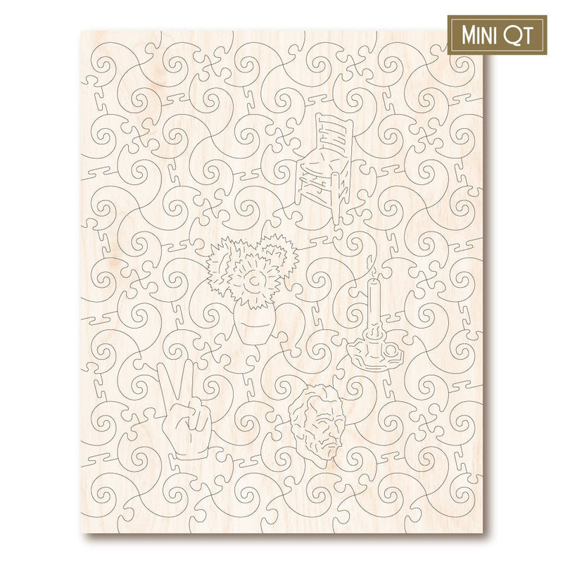 Load image into Gallery viewer, Vase With Cornflowers &amp; Poppies MINI QT - Ashurst Equestrian &amp; Country
