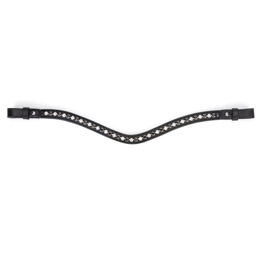 Velociti GARA Black Diamante Browband - Ashurst Equestrian & Country