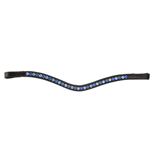 Velociti GARA Blue Diamante Browband - Ashurst Equestrian & Country
