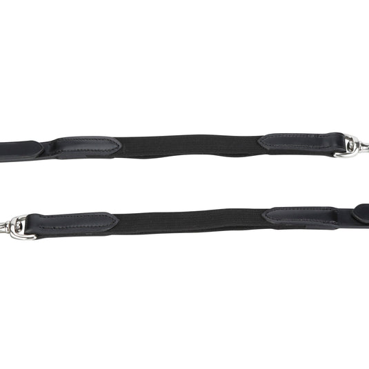 Velociti GARA Leather And Elastic Side Reins - Ashurst Equestrian & Country