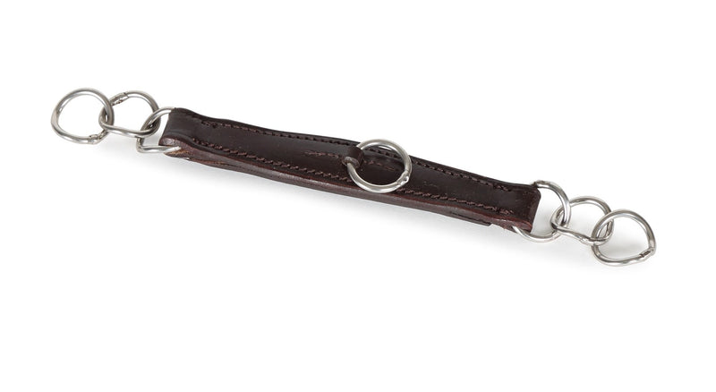 Load image into Gallery viewer, Velociti GARA Leather Curb Chain - Ashurst Equestrian &amp; Country
