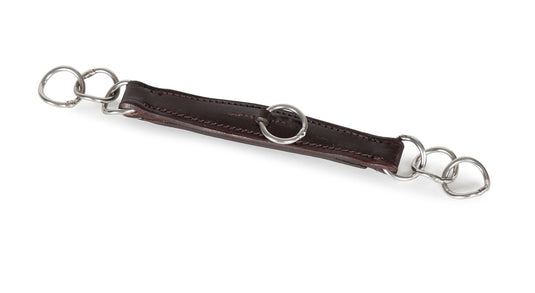 Velociti GARA Leather Curb Chain - Ashurst Equestrian & Country