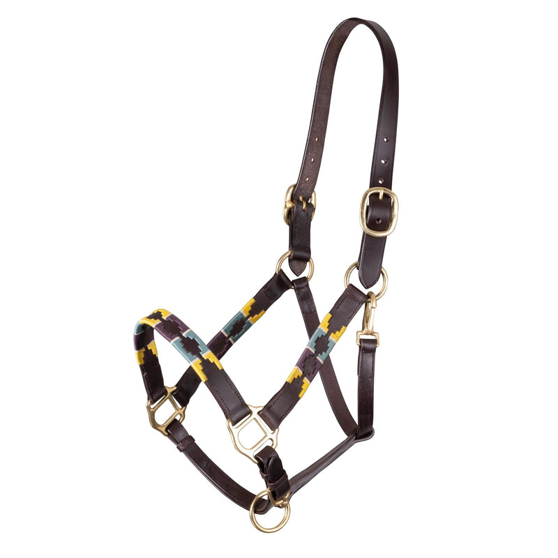 Load image into Gallery viewer, Velociti GARA Leather Polo Headcollar - Ashurst Equestrian &amp; Country
