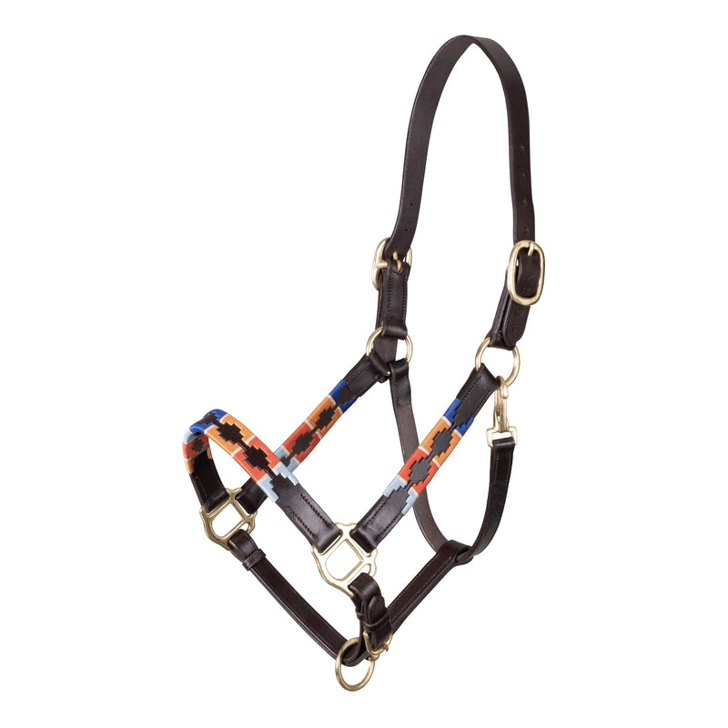Load image into Gallery viewer, Velociti GARA Leather Polo Headcollar - Ashurst Equestrian &amp; Country
