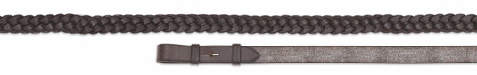 Velociti GARA Plaited Leather Reins - Ashurst Equestrian & Country