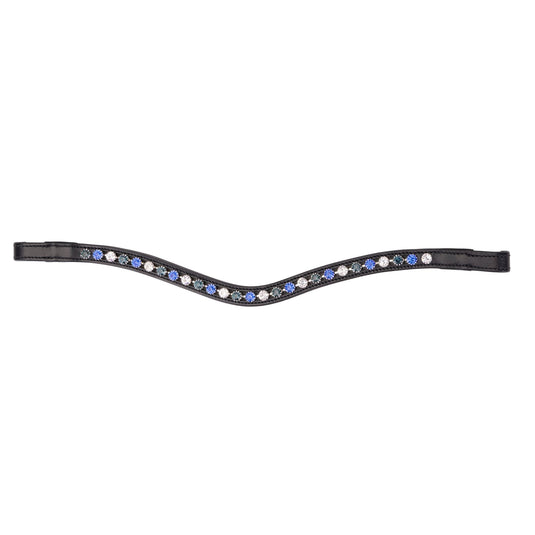Velociti GARA Three Tone Browband - Ashurst Equestrian & Country