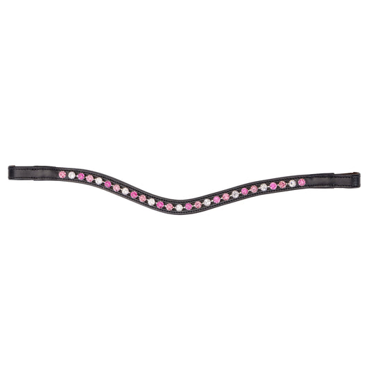 Velociti GARA Three Tone Browband - Ashurst Equestrian & Country