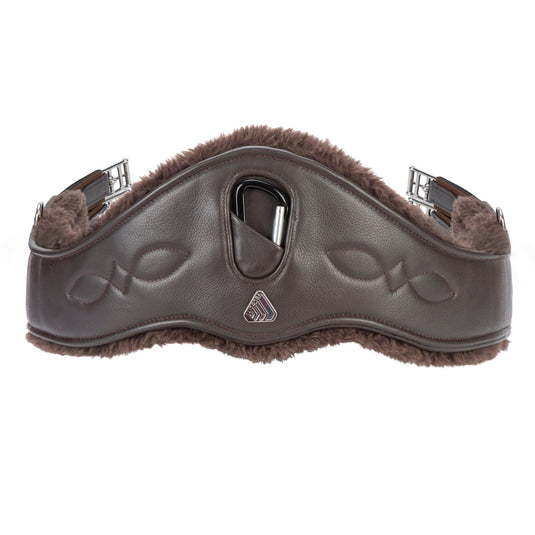 Velociti LUSSO Anatomical SupaFleece Girth - with elastic - Ashurst Equestrian & Country