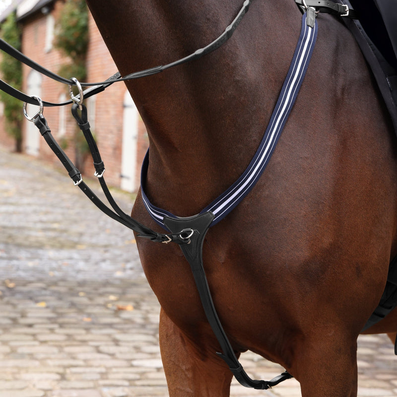 Load image into Gallery viewer, Velociti LUSSO Opus Elastic Breastplate - Ashurst Equestrian &amp; Country
